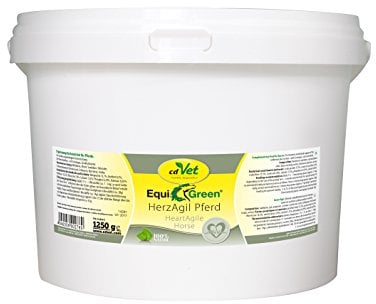EquiGreen HerzAgil - Premium Natural Supplement for Horses, Supports Heart & Circulatory Health, 1.25 kg