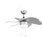 Faro 33186 Ventilatore per Soffitto con Luce, Grigio Cava, led, legno