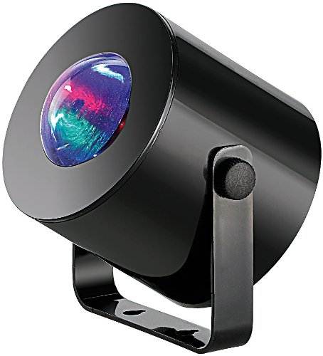 Lunartec Diskolicht: Mobiles Mini-LED-Discolicht mit Batterie-Betrieb (Disco Licht batteriebetrieben, Mini LED Licht, Beleuchtung Zuhause)