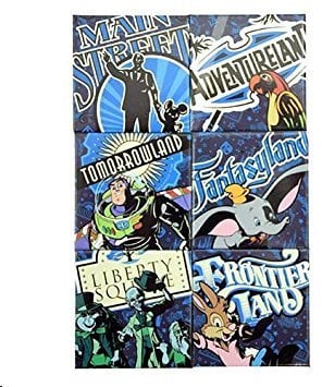Disney World Magic Kingdom Magnet Set of 6