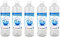 RedFOX24 Premium Flüssigentkalker - Entkalker - mit Zitrusduft - für Kaffeevollautomaten, Espressomaschinen, Wasserkocher etc. - 5 x 1 Liter Behälter