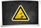 Medianlux Warnhinweis W037 Warnschild Warnung vor Überrollen durch ferngesteuerte Maschine, 10cm - 2 Stück