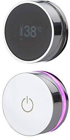 Milano Vis Digital 3 Outlet Thermostatic Mixer Concealed Shower Valve - Chrome