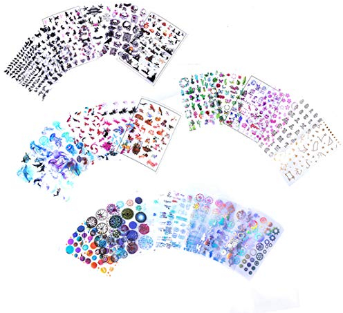 iSuperb 25 Stücks Harz Dekorative Motiven Epoxidharz Füllmaterial Resin Flims Resin Filler für Handwerk Materialien (25 Aufkleber)