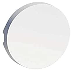 Schneider Electric - Odace Blanc, enjoliveur seul va-et-vient et poussoir - S520604