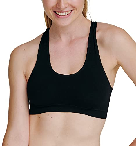 DANISH ENDURANCE Damen Racerback BH 1 Pack (Schwarz, X-Large/XX-Large)