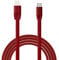 Aiivioll UE Boom Câble de charge USB plat de rechange pour haut-parleur, câble de données, compatible avec haut-parleur sans fil Logitech UE Boom2/Boom3/Megaboom/Miniboom/Roll (rouge)