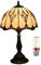 Uziqueif 12 Zoll Tiffany Tischlampen, Tiffany Lamp, Schlafzimmer Lampen Nachttisch, Wohnzimmer Dekoration Vintage Tischlampe