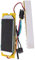 Keenso Elektroroller LCD Display Ersatz Universal 36V für KUGOO S1 Scooter Reparaturzubehör Elektroroller-Zubehör