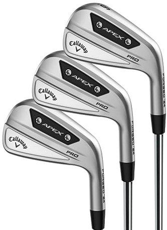 Callaway Golf APEX PRO Iron Set (Right Hand, 3 Iron - PW, Steel, Stiff)