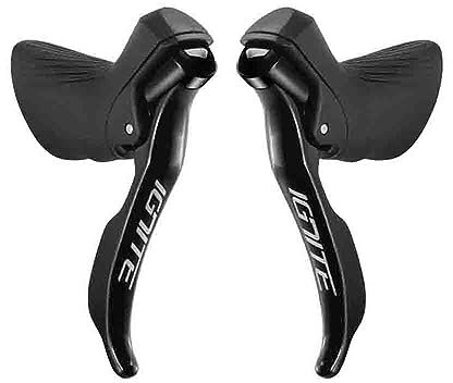 Rennrad-Schalthebel 2X7/2X8/2X9/2X10/2X11 Gang-Schalthebelbremse Rennrad vorne und hinten Schaltwerk Bremshebel mit Kabel kompatibel für Shimano (2x9s Ignite: kompatibel mit R3000)