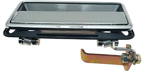XARONF Accessori for Escavatore for Takeuchi 175/150/160 Gruppo Serratura della Porta della Cabina Maniglia Interna Maniglia Esterna Blocco Serratura a Cilindro Serratura (Color : Outer Handle)