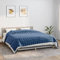 Coavain Gewichtsdecke 235x290 cm Blau 11 kg Bettdecke Atmungsaktive Schlafdecke Heavy Blanket for Deep Sleep Weighted Blankett Entspannungsdecke Relaxing Blanket Stoff