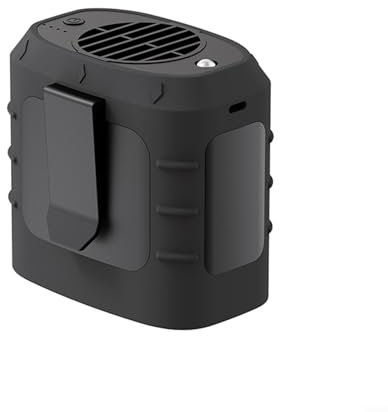 SPORTARC Ventilatore portatile senza pale, batteria 8000 mAh, multifunzionale per esterni, per campeggio, nero