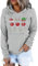 NNGOTD Pullover rot Damen Rundhals Sweatshirt grün Damen Kaputze Langer Hoodie Damen grün Damen karo Jacke Mantel Damen schwarz lang Gothik Basic Langarmshirt Damen Pack Weihnachts Hemdbluse