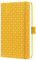 SIGEL J6116 Wochenkalender 2026 A6 gelb, Hardcover, Gummiband, Stiftschlaufe, Einstecktasche, 174 Seiten, vegan, Buchkalender, Terminplaner Kalenderbuch Jolie