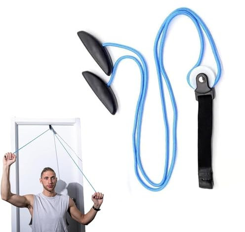 LEXICOCZ Attrezzi Palestra Casa, Carrucola Palestra, Carrucola Riabilitazione Spalla per Fisioterapia, Carrucola Palestra per Esercizi e Recupero Dopo Infortuni o Interventi Chirurgici