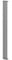 Wholesale Domestic Sinclair Chrome 1800mm x 195mm Vertical Single Panel Radiator