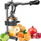 Bellanny Commercial Citrus Juicer, Heavy Duty Orange Juicer, Professional Lemon Juicer Squeezer, Hand Press Manual Fruit Juicer, Removable, Easy to Clean (Gray)