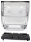FHCBUTAE Panneau Stéréo Kit De Tableau De Bord Autoradio 9 Pouces Cadre Audio Adaptateur GPS pour Peugeot 406 1995-2005(Silver Frame)