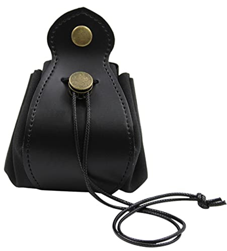 FUNOMOCYA Kleine Würfeltasche aus Hochwertigem Leder Verschleißfest Vielseitig für Spielwürfel und Münzen Kompakt und Tragbar für Brettspiel Zubehör und Kleinteile