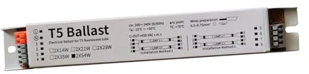 reattore elettronico 1pc T5 2X54W 54W 220V-240V 50/60HZ Lampada al neon ad alta potenza Lampada fluorescente Avviamento istantaneo Alimentatore elettronico