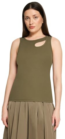 Cartoon Damen Basic-Top mit Rundhalsausschnitt