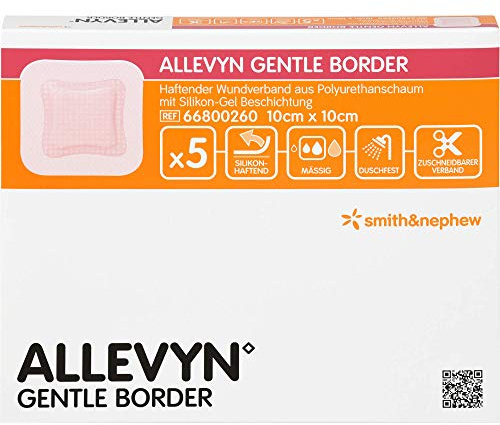 Allevyn Gentle Border 10x10 cm Schaumverb.