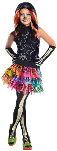 Generique - Skelita Calaveras Monster High-Kostüm für Mädchen