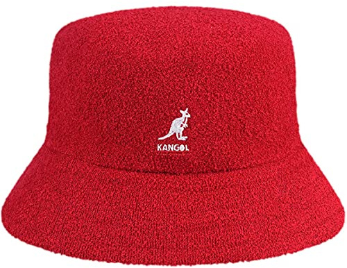 Kangol Bermuda Bucket Hat - Scarlet/XL Scarlet, X-Large