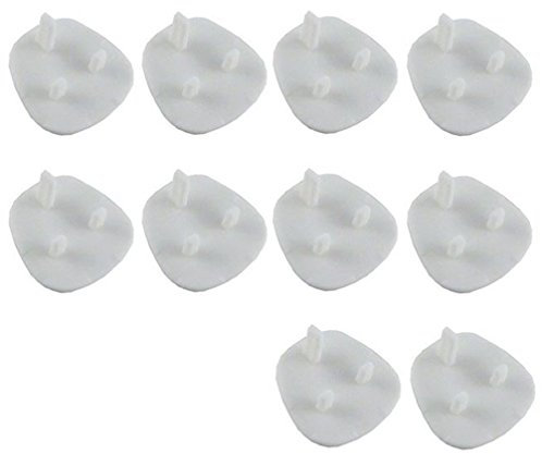 10x Plug Socket Cover Baby Proof Child Safety Protector Guard Mains Electrical