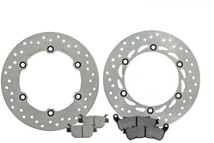 KIT DISCHI PASTIGLIE FRENO ANTERIORI POSTERIORI SH 300 300i - ABS 2009