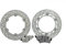KIT DISCHI PASTIGLIE FRENO ANTERIORI POSTERIORI SH 300 300i - ABS 2009