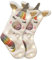 LATH.PIN Weihnachtsstrumpf Nikolausstiefel Einhorn Weihnachtssocke Hängende Strümpfe Nikolaussocken Deko für Zuhause, Kaminsims, Weihnachten，Weihnachtsdeko, Geschenk