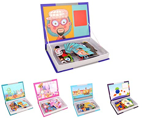 HH Poland Kinder Magnetische Puzzles Magnetbox bis 170 Magnets (Gesichter)