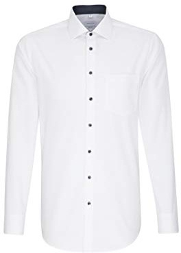Seidensticker Herren Business-Hemd - Regular Fit - Bügelleicht- Kent-Kragen - Extra Langer Arm - 100% Baumwolle