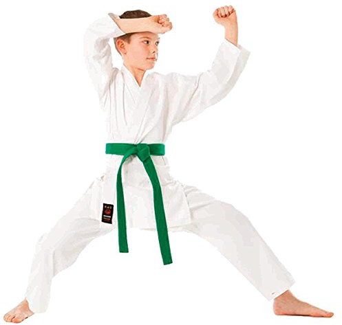 Tokaido Shoshin, Tuta da Karate Unisex Ragazzi, Bianco, 150