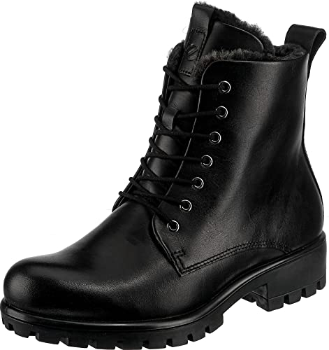 Ecco Damen MODTRAY Mid-Cut Boot, Black, 40 EU