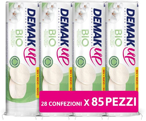 Demak‘Up Bio Wattepads Rund 85 Packungen Wattepads