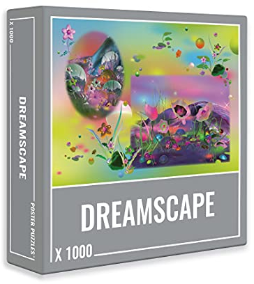 Cloudberries Dreamscape Puzzle 1000 Teile - Cooles Premium Farbverlauf-Puzzle fŸr Erwachsene mit psychedelischem Vibe! É