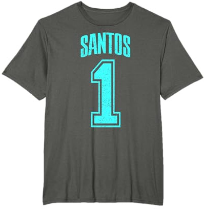 Santos Supporter Number 1 Größter Fan T-Shirt