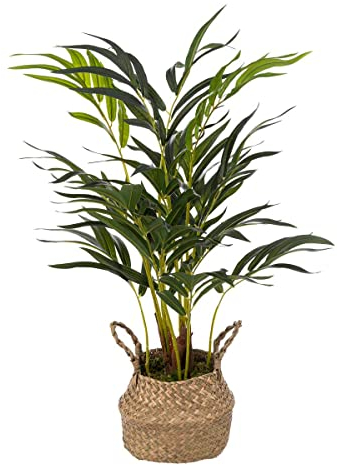 Atmosphera - Palmier Artificiel - Pot en Roseau - H80 cm