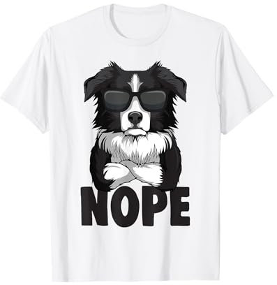 Border Collie Hunde Frauchen Herrchen T-Shirt