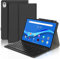 IVEOPPE Funda Teclado para Lenovo Tab M10/K10 FHD Plus, Teclado Español Ñ Desmontable Bluetooth para Lenovo Tab M10 FHD Plus 10.3 (2 Gen) 2020 TB-X606F/X606X,Lenovo Tab K10 2021 TB-X6C6, Negro