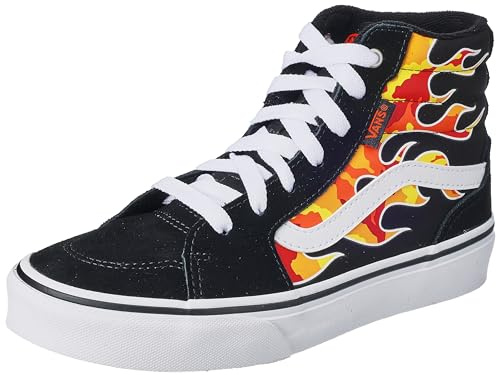 Vans Unisex Kinder Filmore Hi Sneaker, Flame Camo Black White, 36 EU