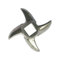 Zetatau Size #12 Chef Meat Grinder Stainless Steel Cutter Knife Blade for Electric or Manual