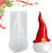 SPERMUOY 3D Silikonform Weihnachten,Silikonform Kerze Weihnachtsmann 3D Silikonform Wichtel,Silikon Kerzen Gießformen für Duftkerzen,Handwerk Ornamente,Handgefertigte Seife