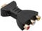 ANCLLO Adaptador HDMI a AV Adaptador HDMI a 3RGA HDMI Macho a RCA Hembra 1080P HDMI a RGB para convertidor de componentes RCA