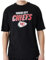 New Era NFL Script Graphic OS Tee KANCHI BLKSCA Kansas City Chiefs, MÄNNLICH T-Shirt,