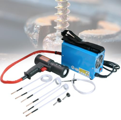 ZXSYYDS 1500W Handgehaltener Bolt Buster Gun Heizbolzen,Magnetisches Induktionsheizungsset,Bolzenentferner,Induktionsheizungs-Bolzenentferner-Werkzeug,FüR Pkw Und LKW
